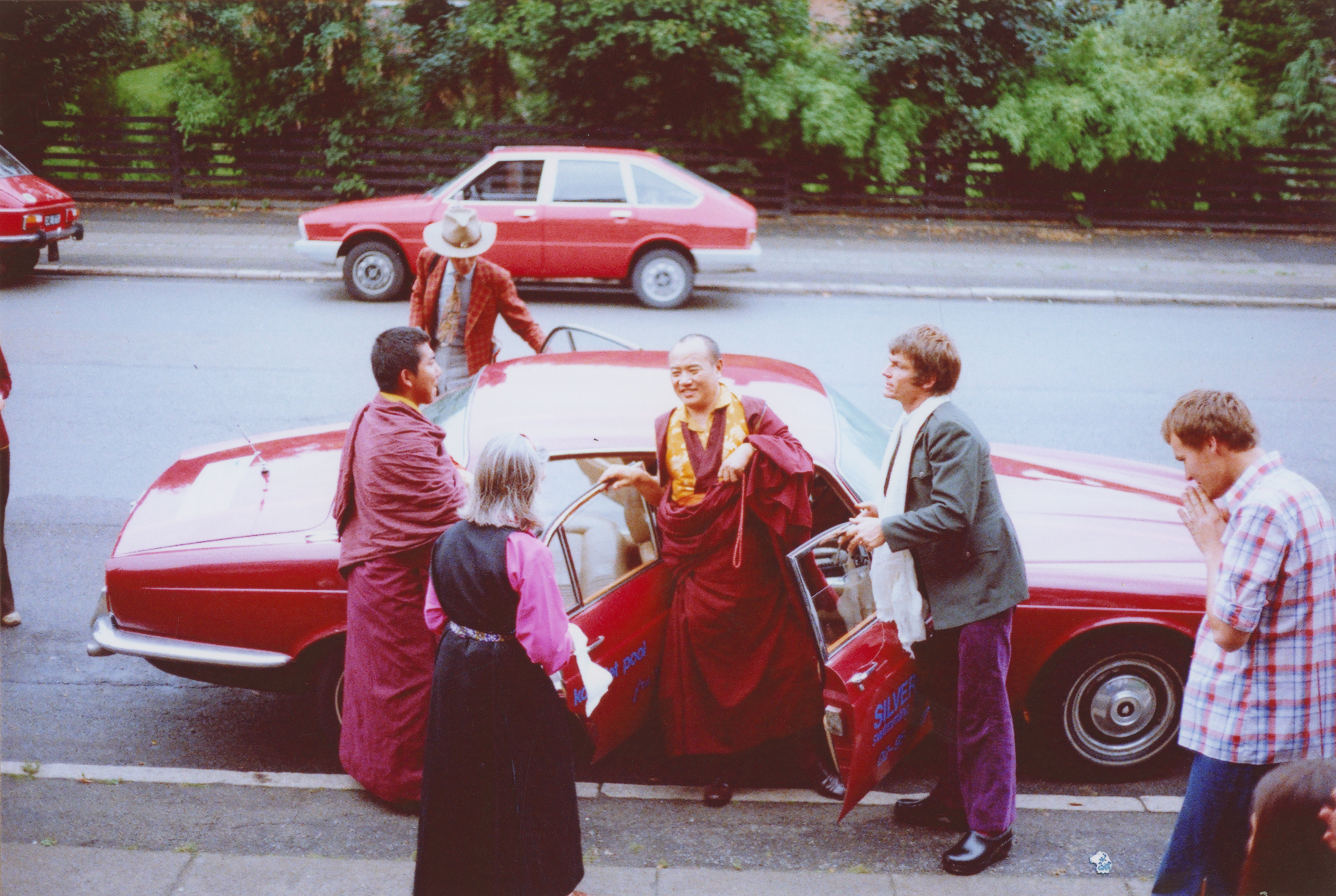 Scene from Meeting the Buddha documentary